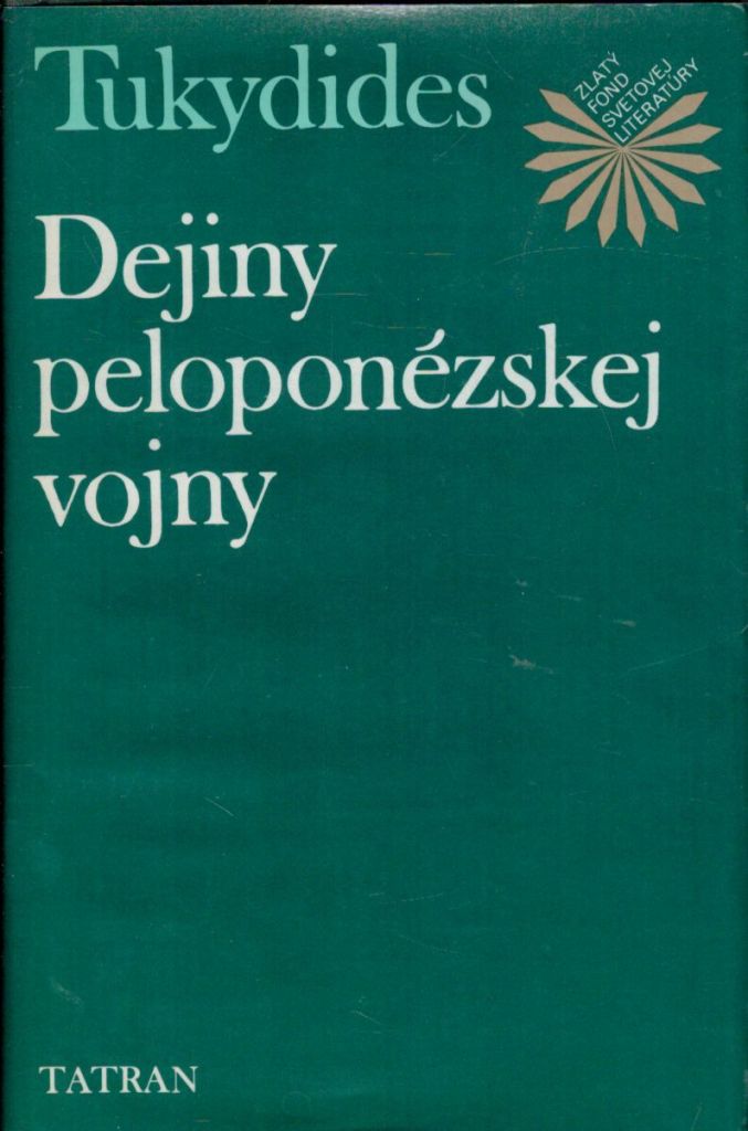 Dejiny peloponézskej vojny /Tukydides/